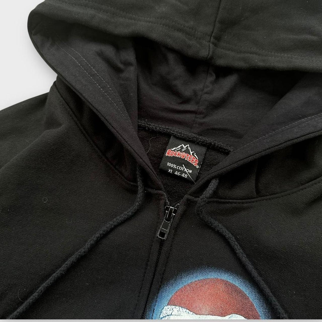 Moletom com capuz gráfico Tupac vintage - XL