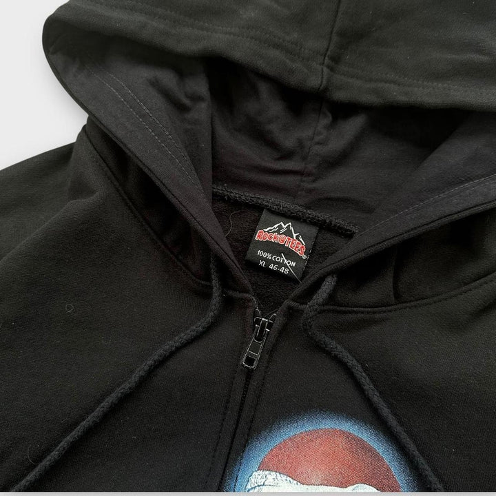 Moletom com capuz gráfico Tupac vintage - XL