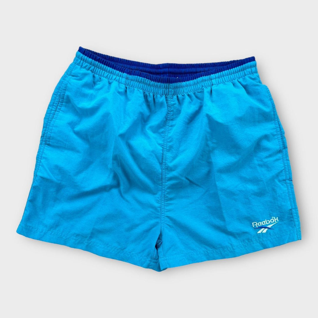 Shorts azul Reebok - pequeno (elástico com cordão)