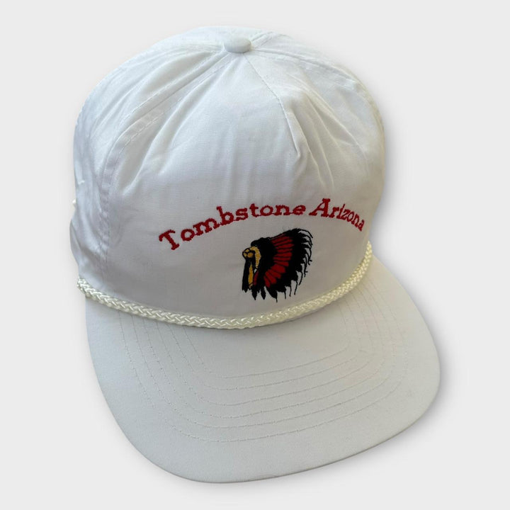 Boné trucker vintage dos EUA - tamanho único