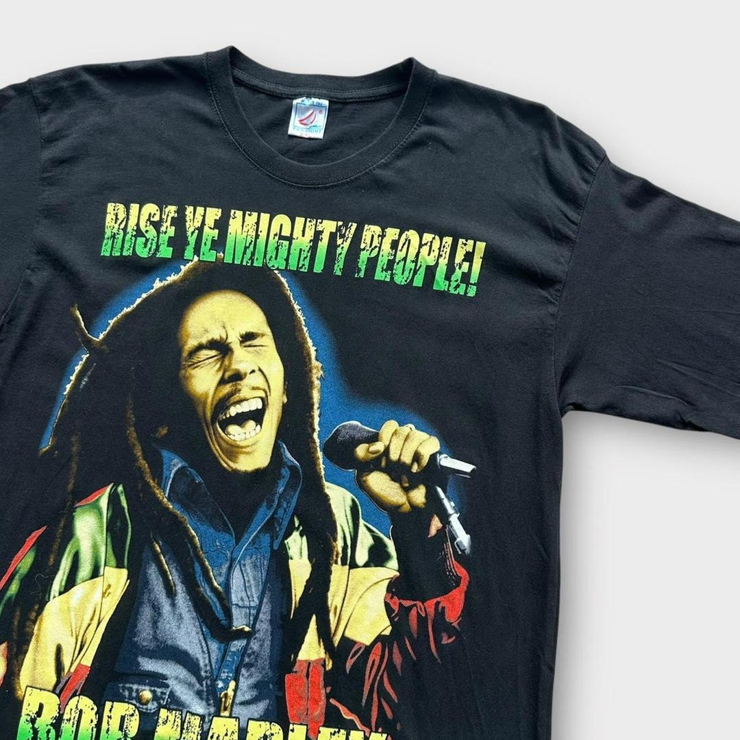 Camiseta gráfica Bob Marley - XXL (cabe como uma grande)