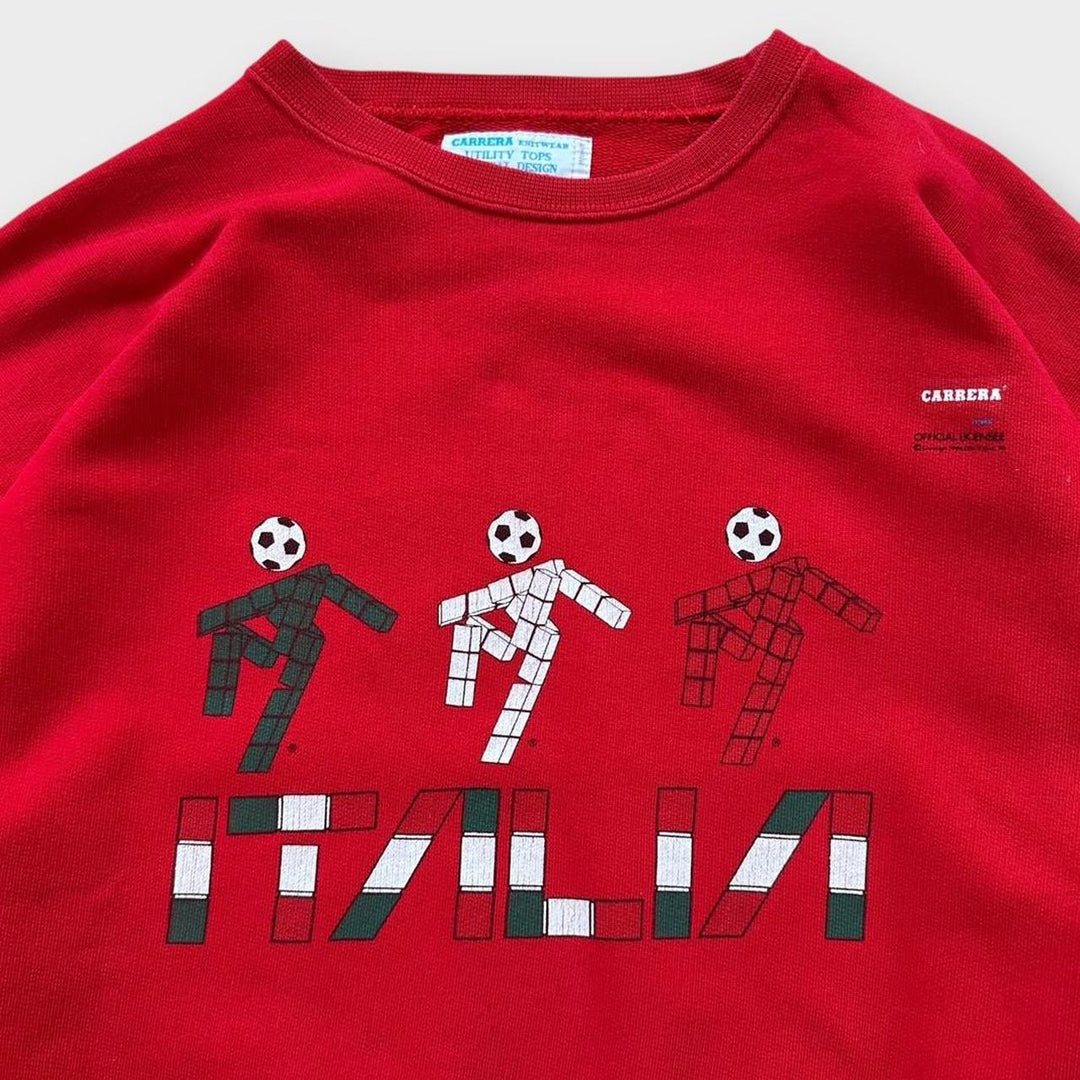 Moletom vintage Italia 90 carrera - grande (quadrado)