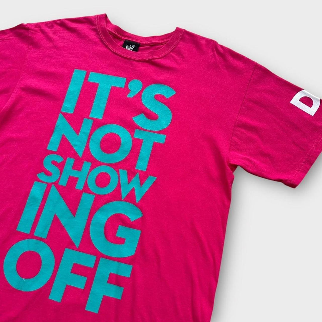 Camiseta de luta livre WWE Dolph Ziggler - grande