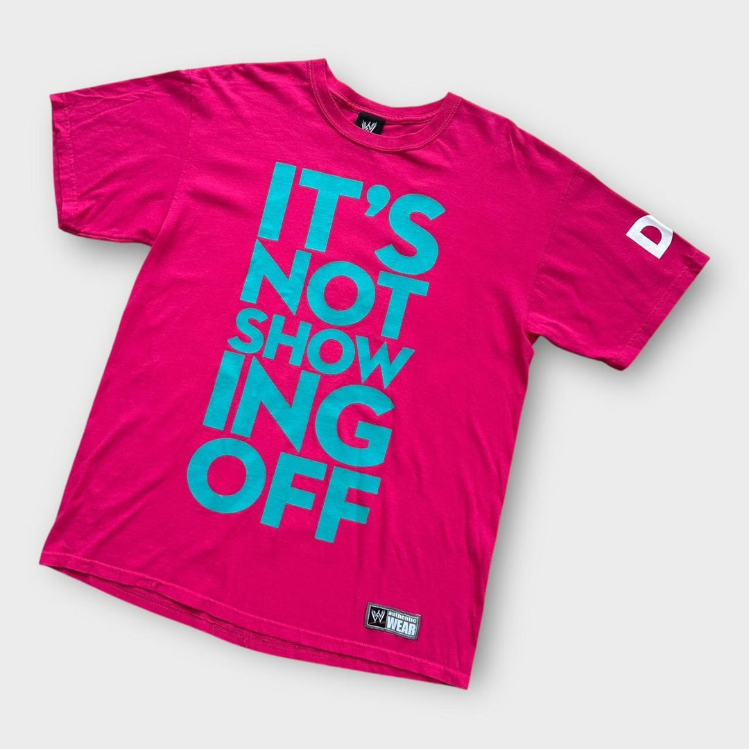 Camiseta de luta livre WWE Dolph Ziggler - grande