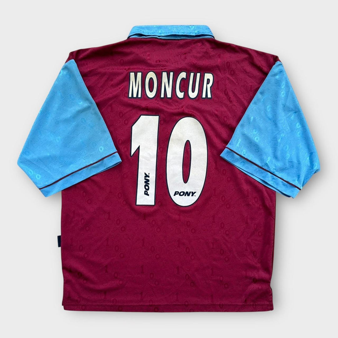 Camisa de futebol vintage do West Ham - grande (folgada)