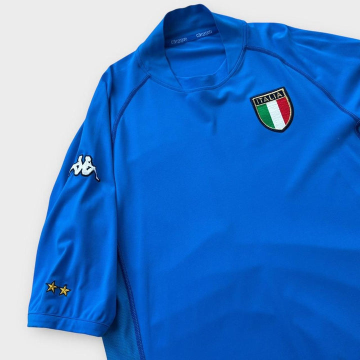 Camisa de futebol italiana vintage - XXL (cabe como uma XL)