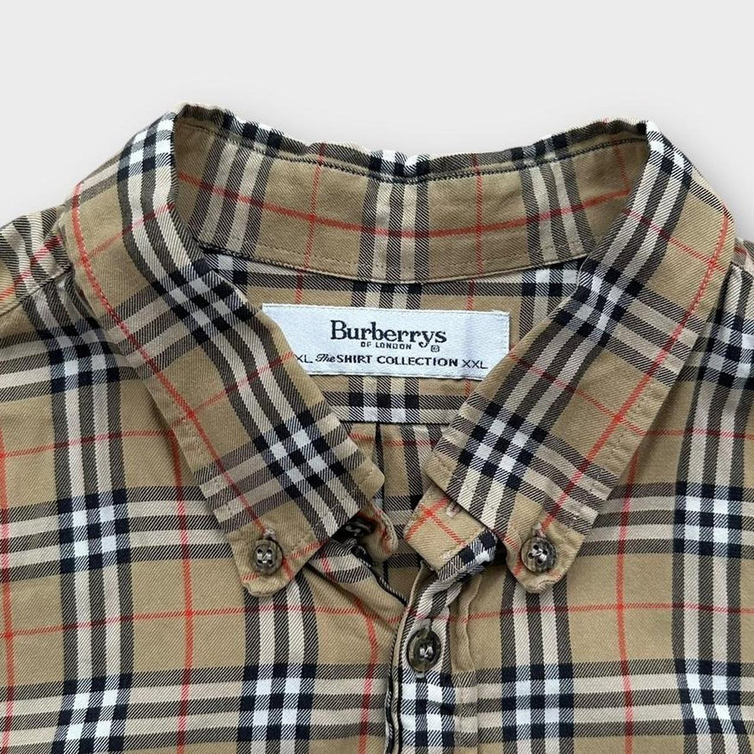 Camisa xadrez Burberry Nova - XXL