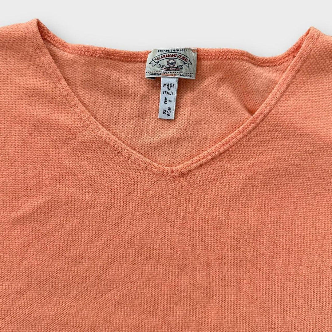 Camiseta jeans Y2K Armani - UK16