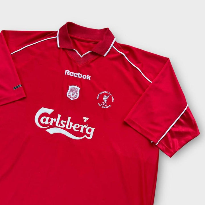 Camisa de futebol vintage do Liverpool - XXL