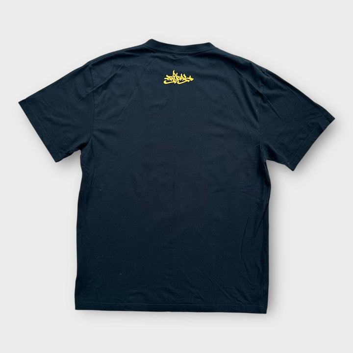 Camiseta com estampa tribal hip-hop Y2K - XL