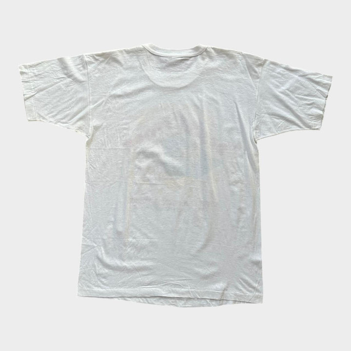 Camiseta vintage com estampa de tempestade no deserto - XXL (cabe como uma grande