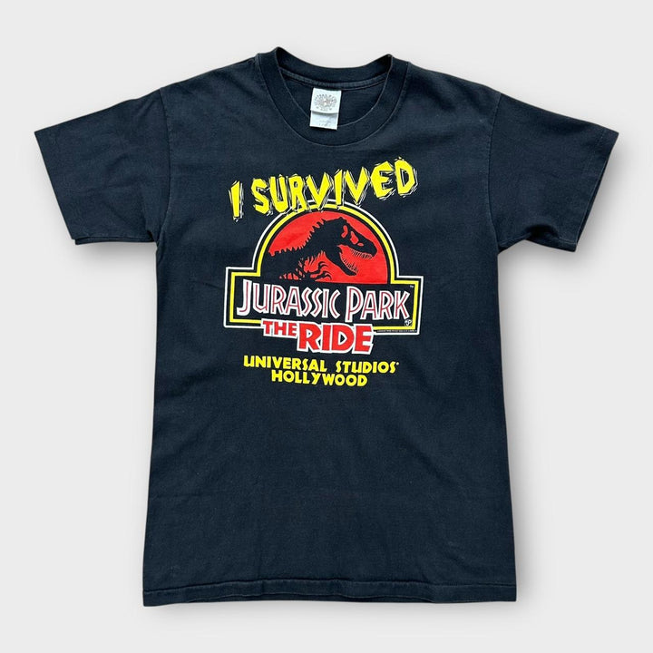 Camiseta Jurassic Park Vintage - juvenil grande (feminina pequena)