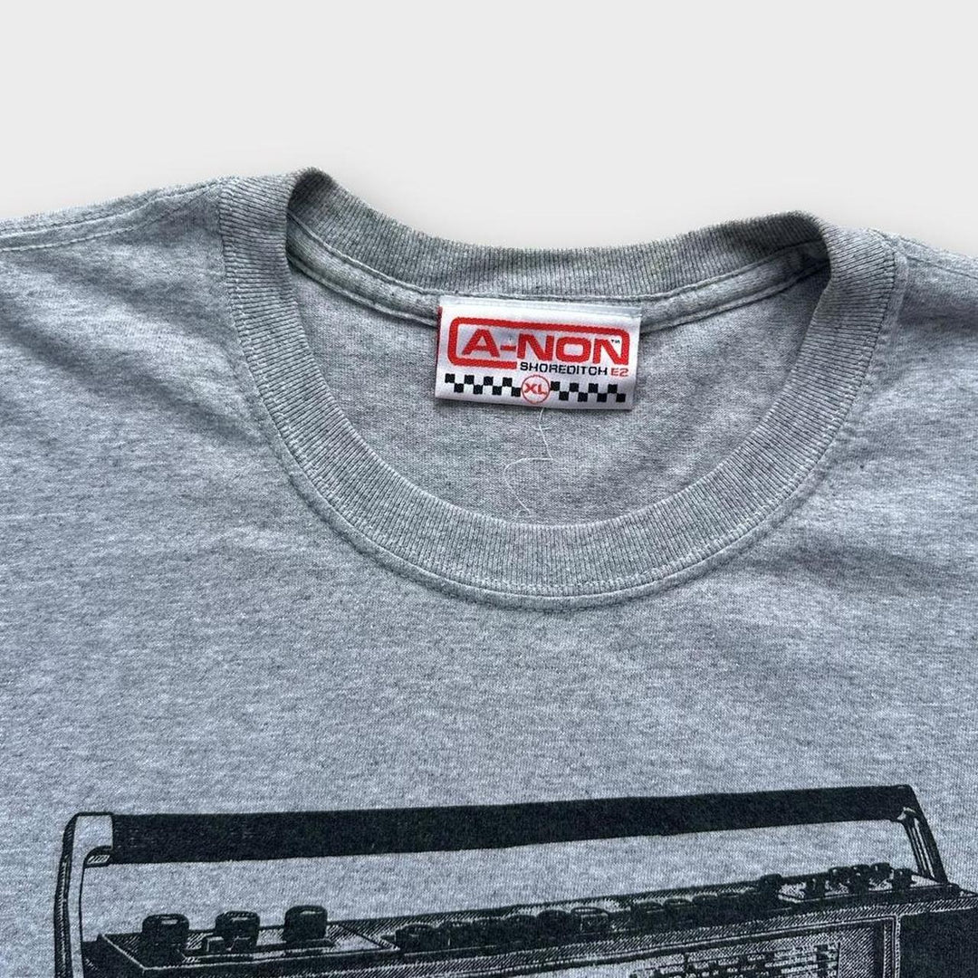 Camiseta gráfica DJ tape - XL
