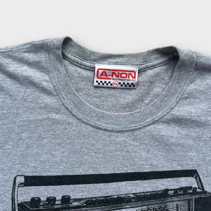 Camiseta gráfica DJ tape - XL