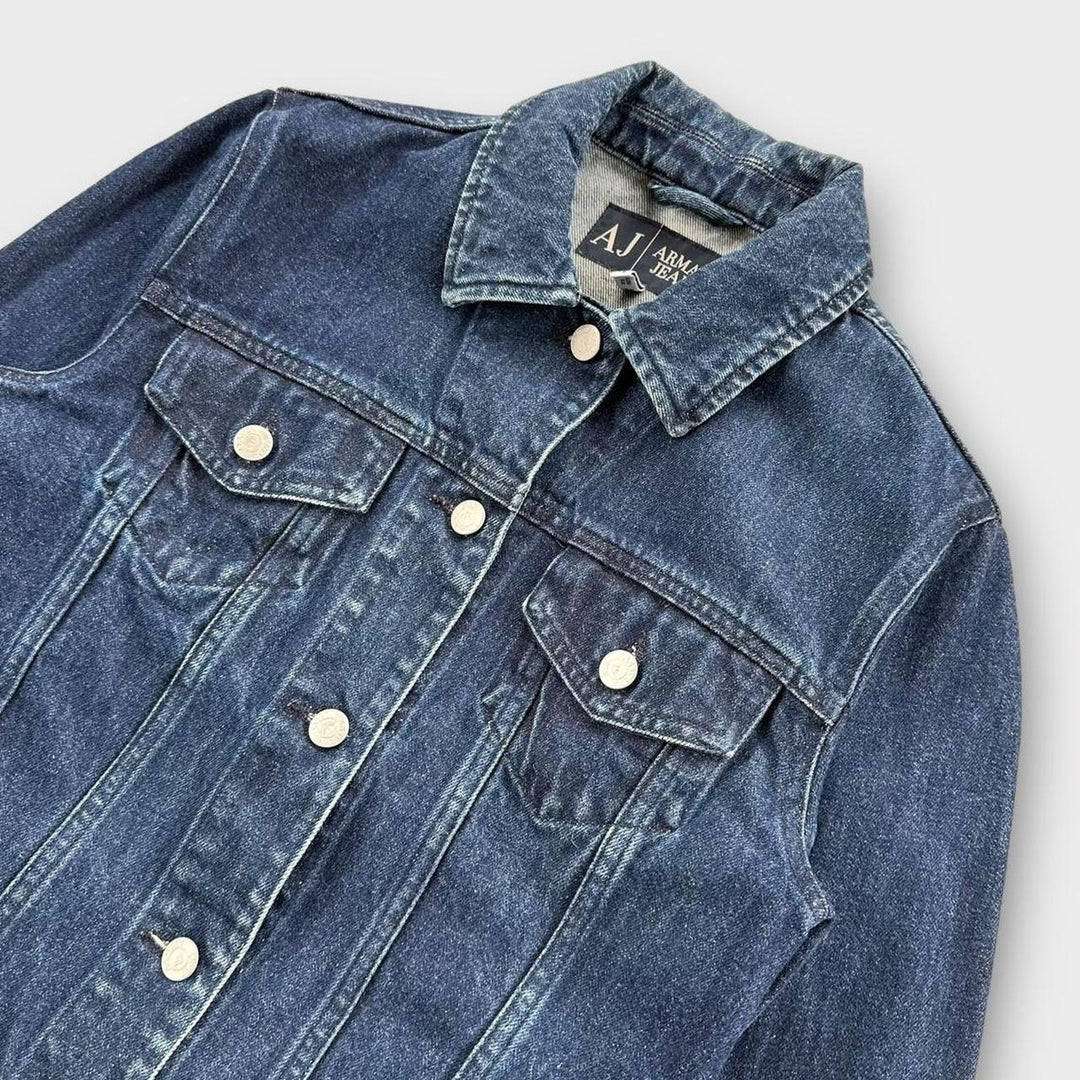 Jaqueta jeans Armani jeans - uk12 (VER MEDIDAS)