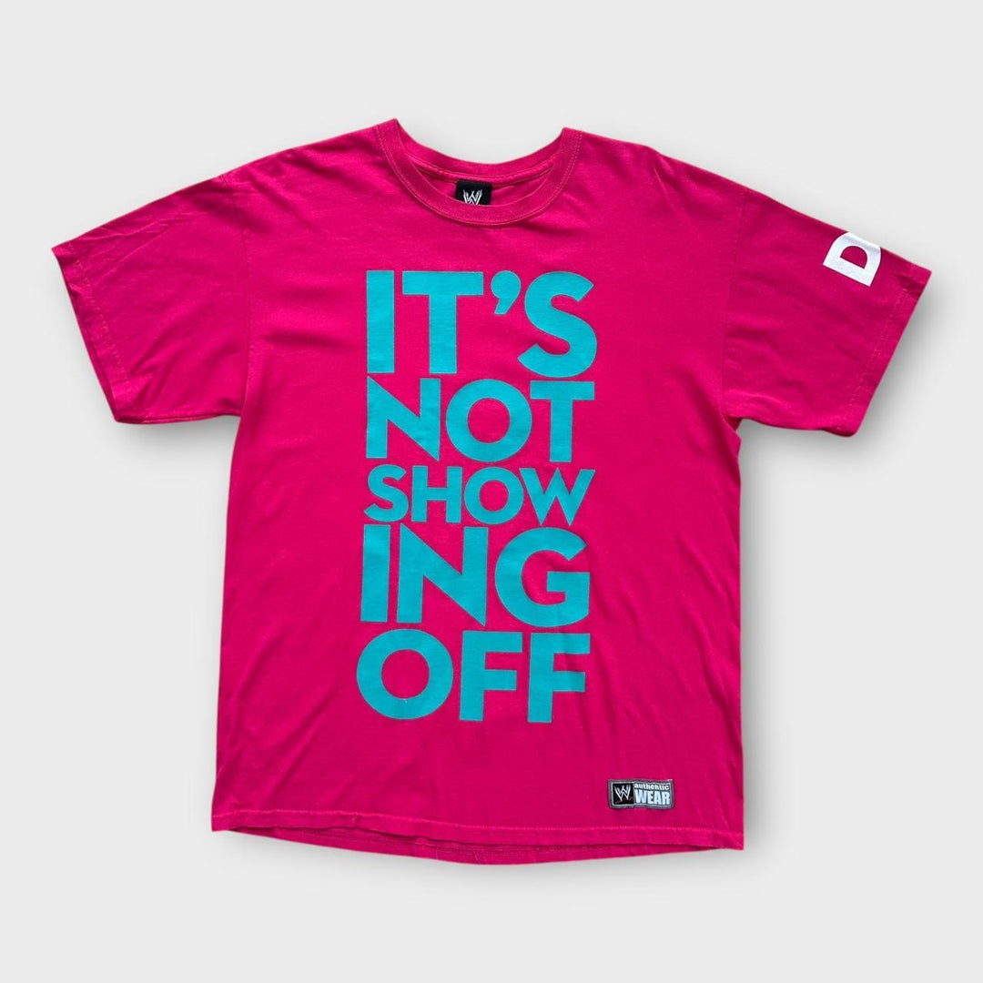 Camiseta de luta livre WWE Dolph Ziggler - grande