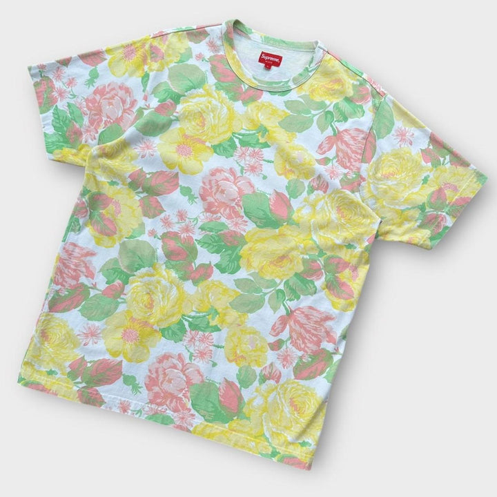 Camiseta gráfica Supreme Flowers - grande