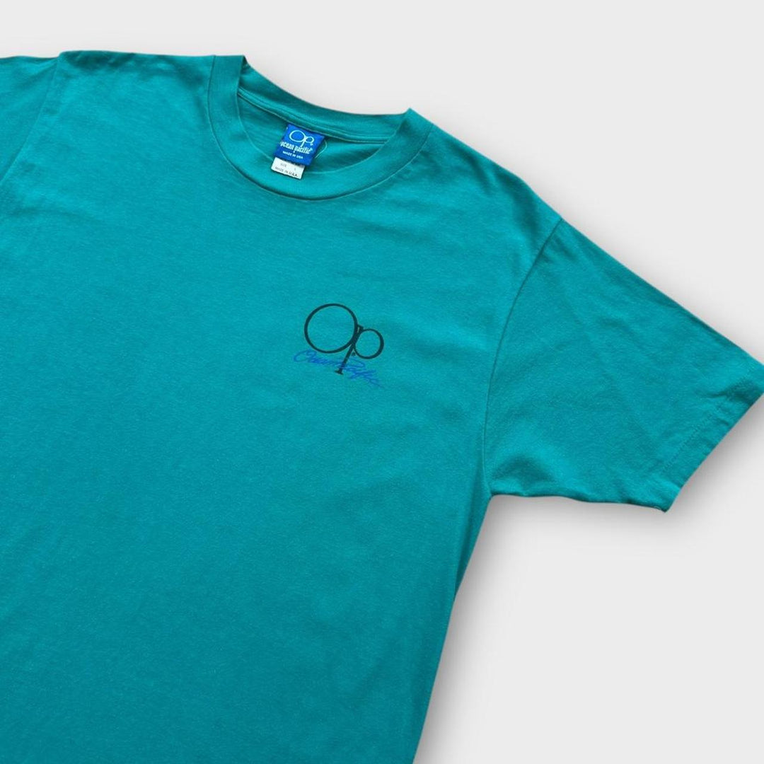 Camiseta vintage ocean Pacific com estampa - grande