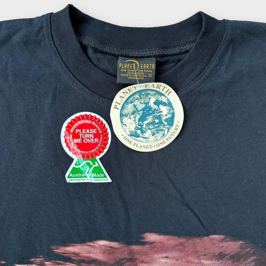 Camiseta com estampa canguru Planet Earth - XL