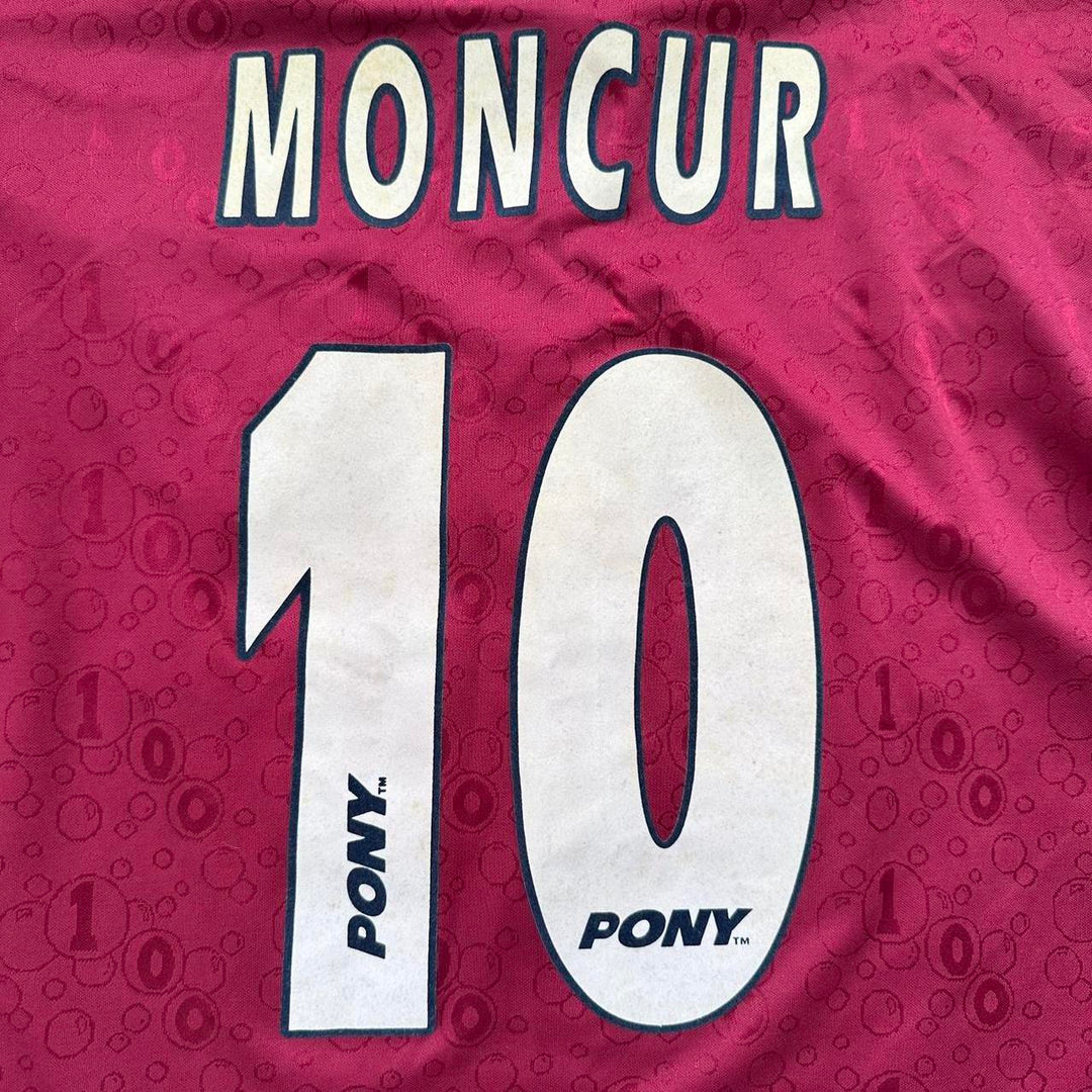 Camisa de futebol vintage do West Ham - grande (folgada)