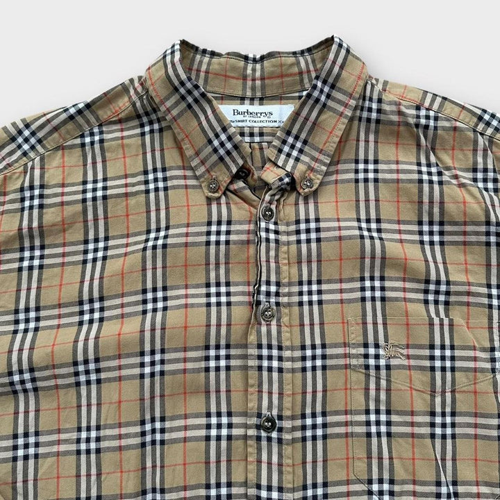 Camisa xadrez Burberry Nova - XXL