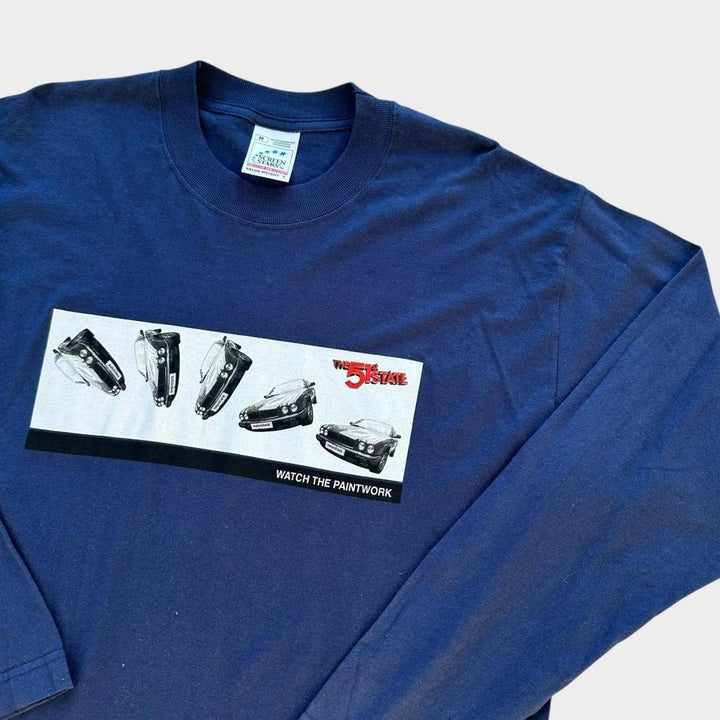 Camiseta gráfica do filme do 51º estado - média