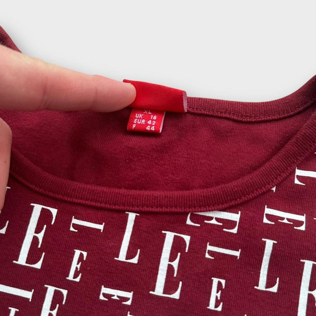 Top Elle vintage Y2K - XL feminino