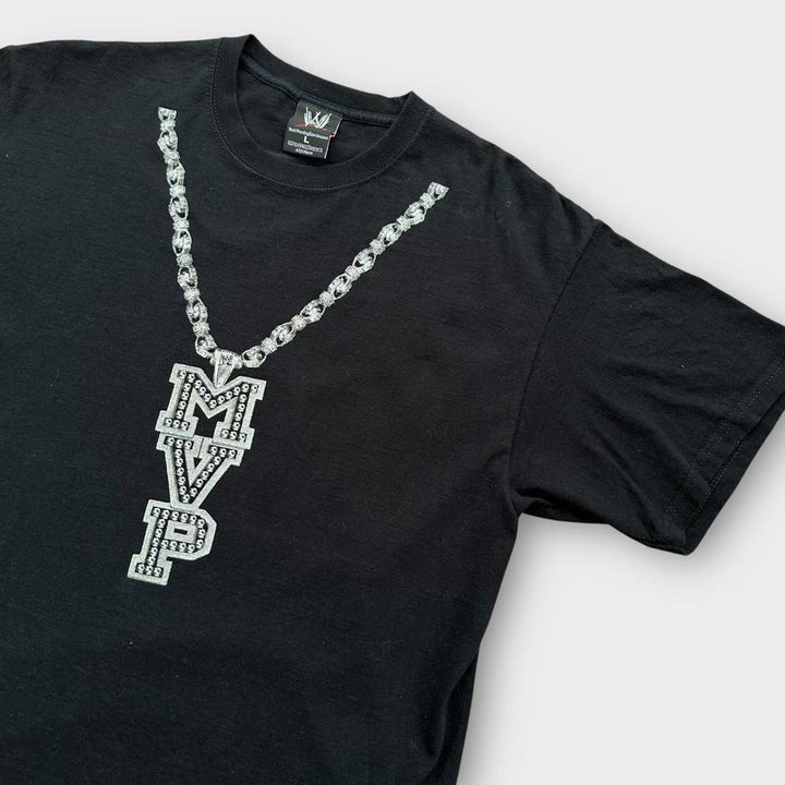 Camiseta de luta livre WWE MVP - grande