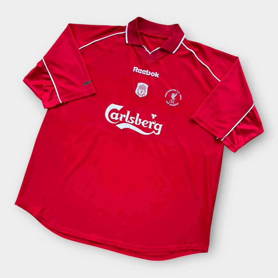 Camisa de futebol vintage do Liverpool - XXL