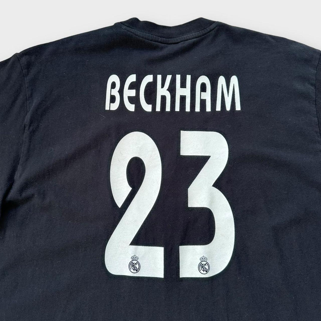 Adidas Real Madrid Beckam camiseta - Grande