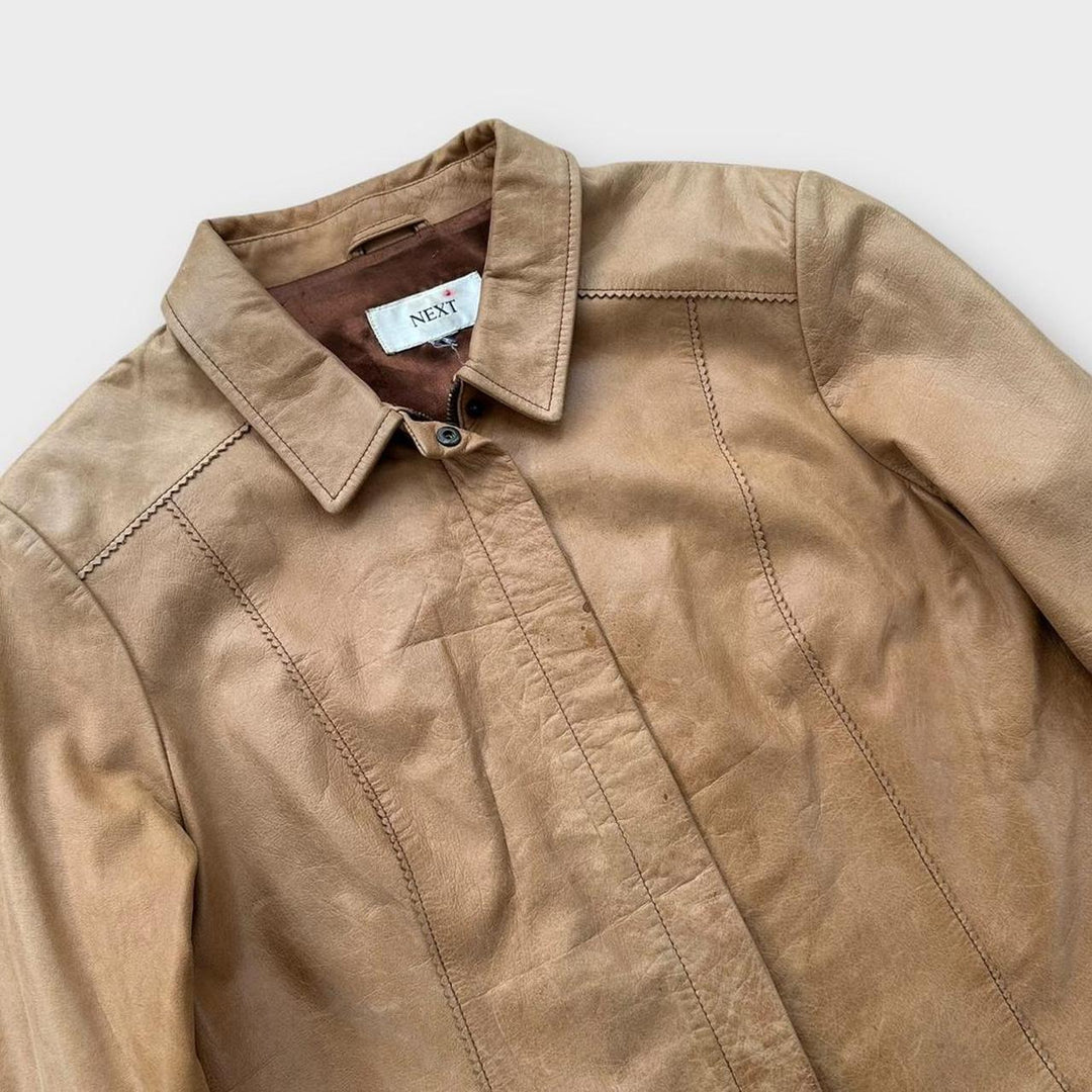 Jaqueta de couro Y2K Next - grande para mulher