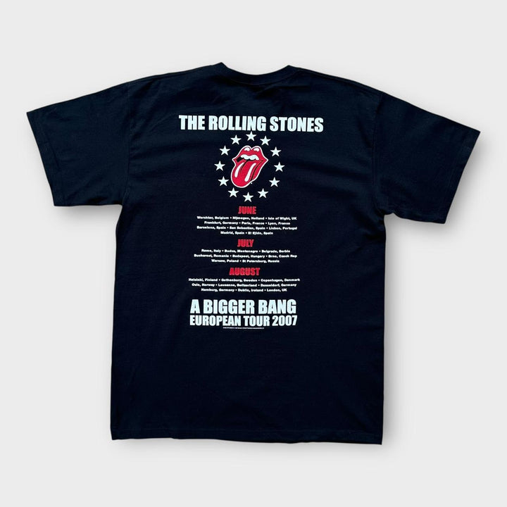 Camiseta vintage da banda Rolling Stones - Grande