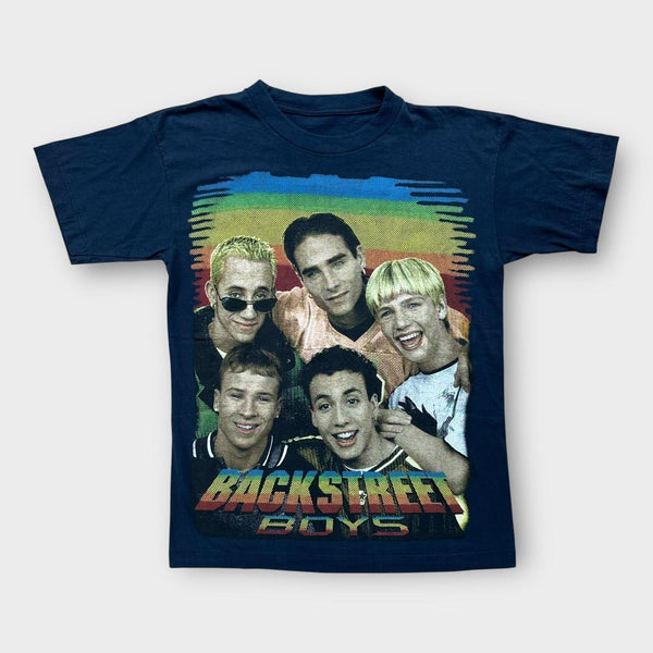 Camiseta vintage dos Backstreet Boys - média