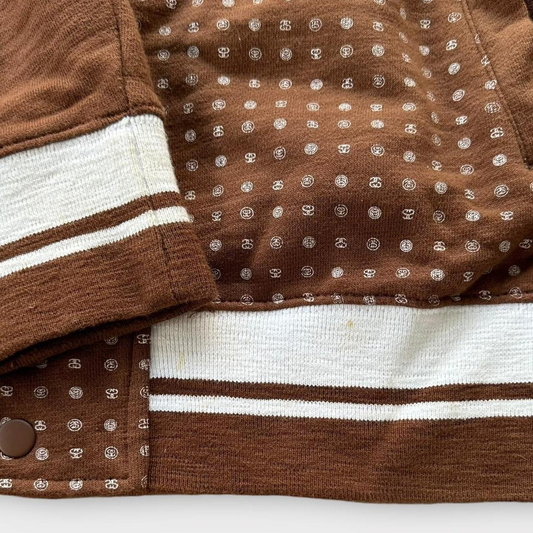 Jaqueta bomber universitária Stussy - Grande