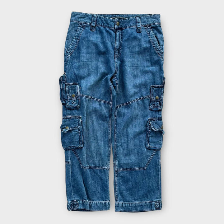 Calça cargo larga Ralph Lauren - feminino 10