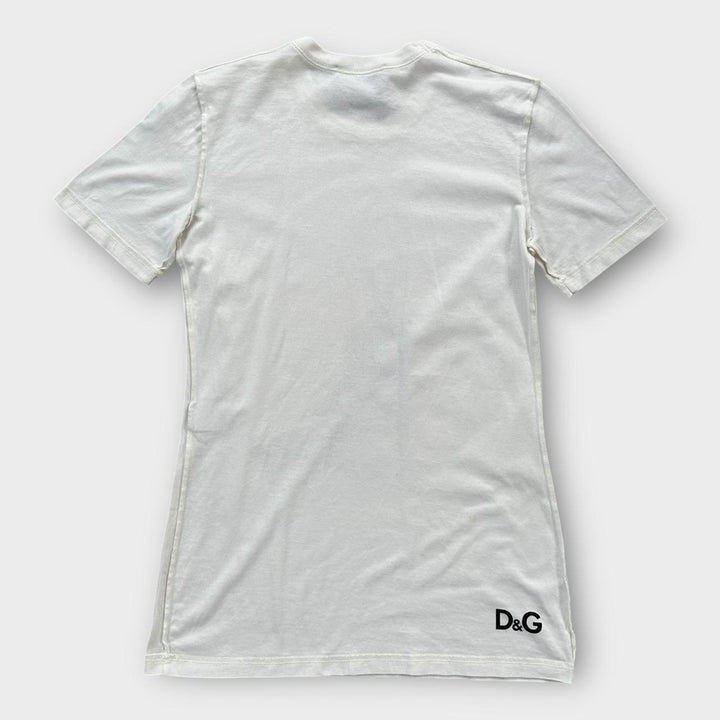 Camiseta vintage D&G Kim Basinger com estampa - grande feminina