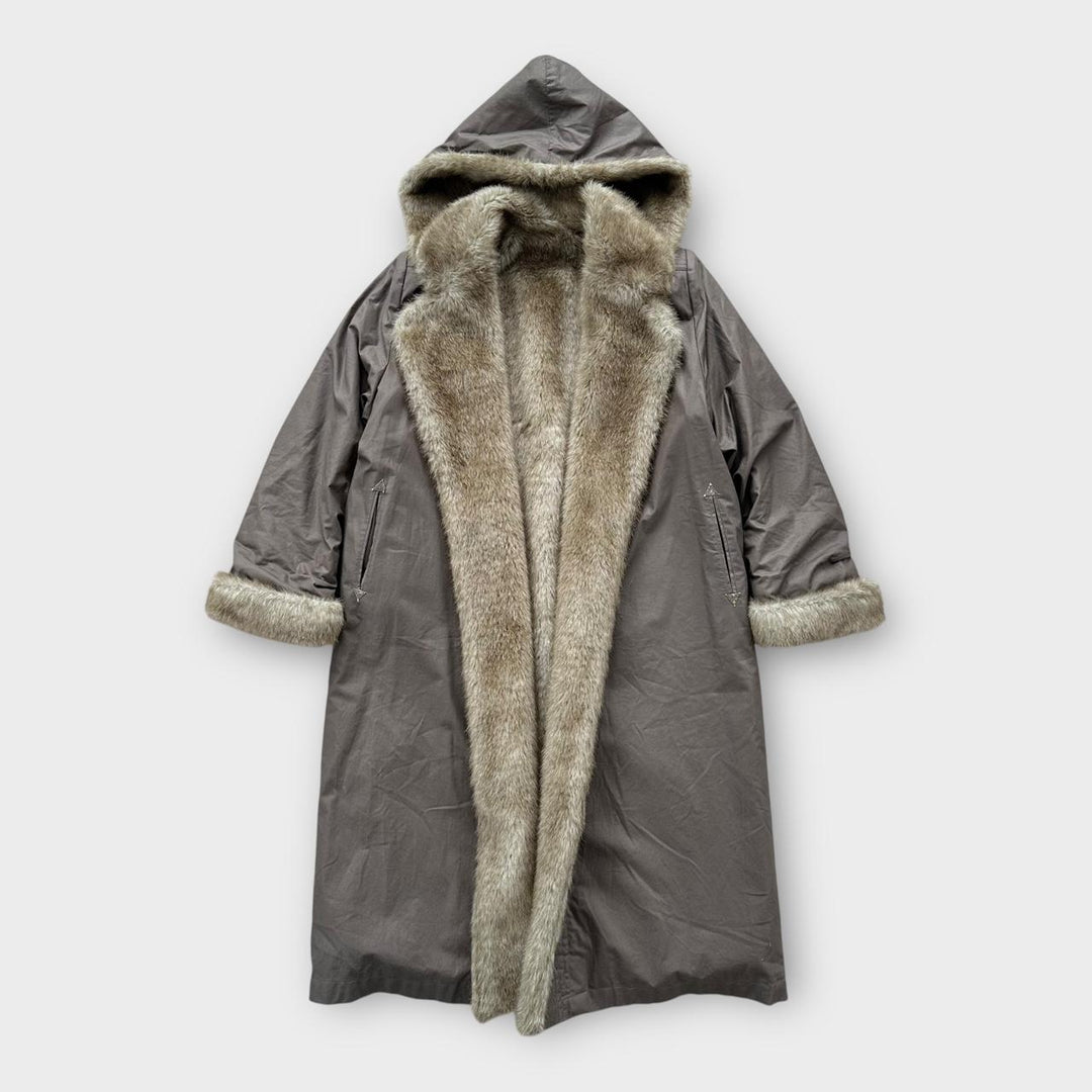 Jaqueta afegã vintage - grande feminina (verifique as medidas)