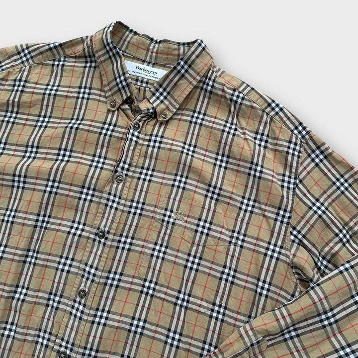 Camisa xadrez Burberry Nova - XXL