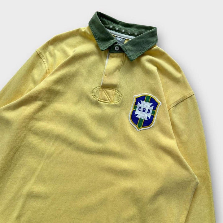 Camisa vintage Nike Brasil de rugby - XL