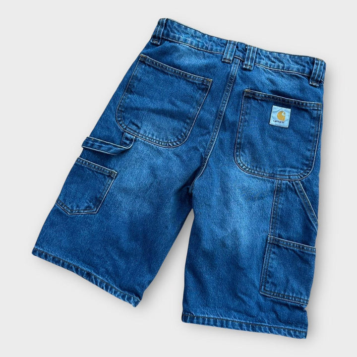 Shorts jeans Carhartt para trabalho - cintura de 30 polegadas