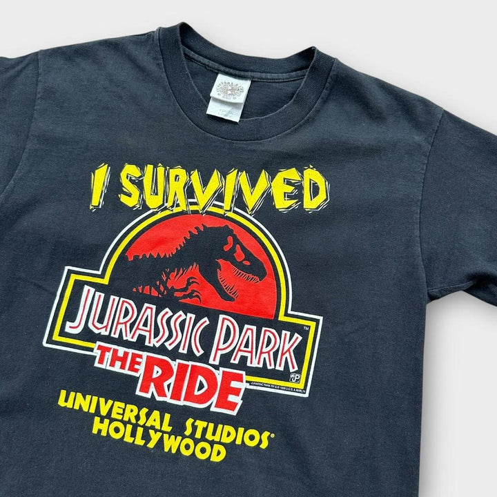 Camiseta Jurassic Park Vintage - juvenil grande (feminina pequena)