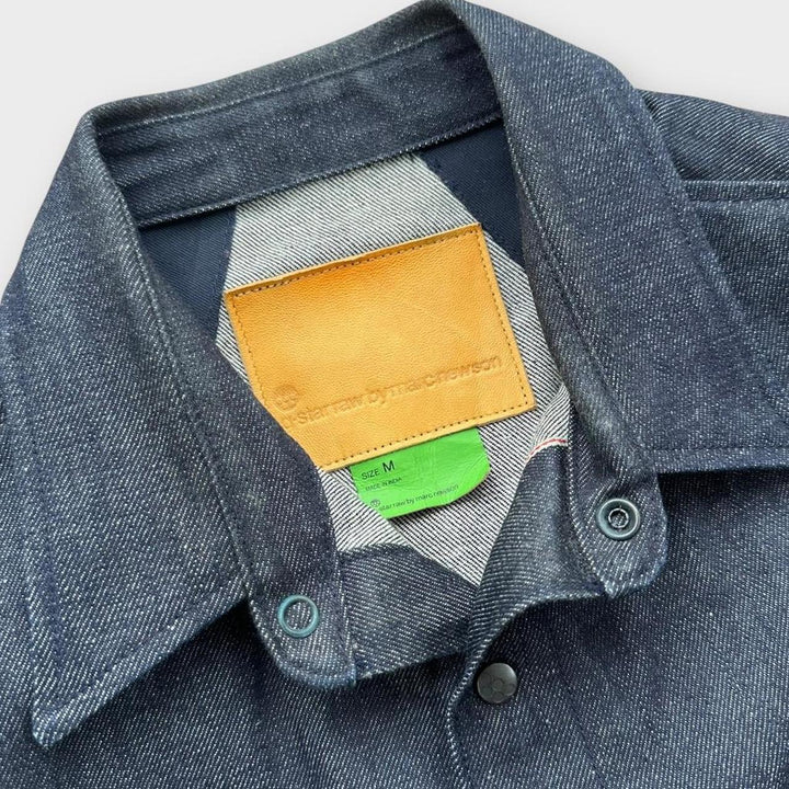 Jaqueta jeans crua G-star - média (cabe como uma pequena)