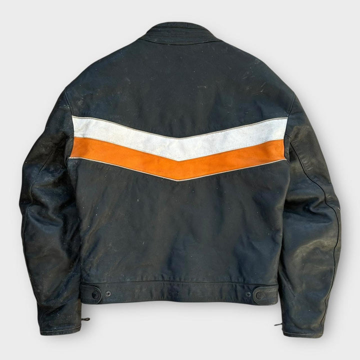 Jaqueta biker de couro Alpinestars - média (verificar medidas)
