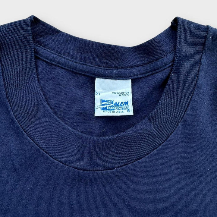 Camiseta vintage Patriots com ponto único - XL