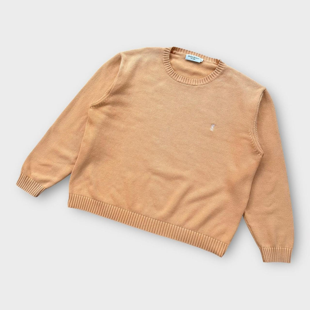Suéter de malha vintage YSL - XL