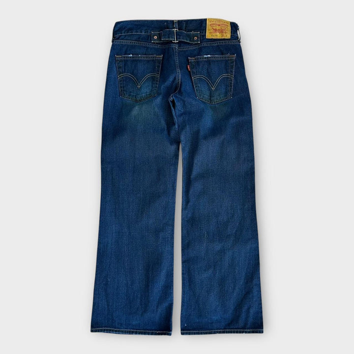 Calça jeans Levi de perna larga “Mary Lynne” - cintura 34