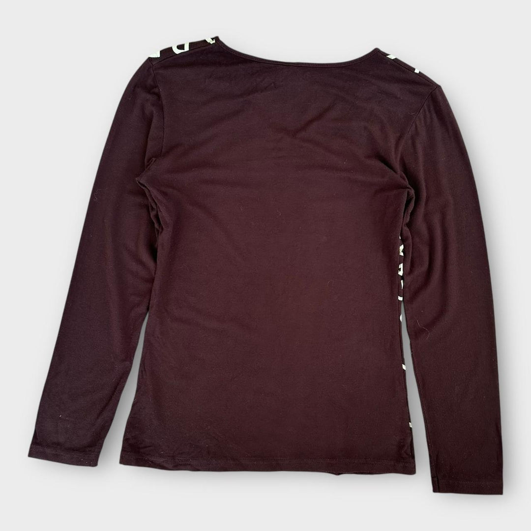 Top D&G Y2K MARROM - grande feminino