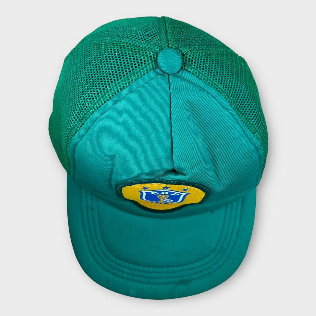 Boné de futebol brasileiro dos anos 90 - tamanho único