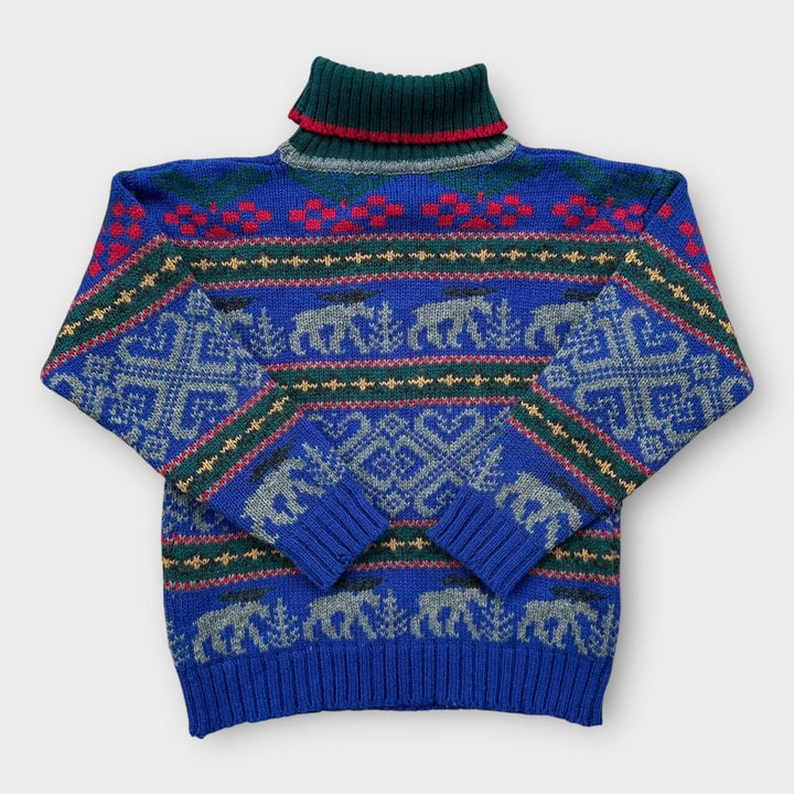 Suéter de malha vintage Eddie Bauer - médio