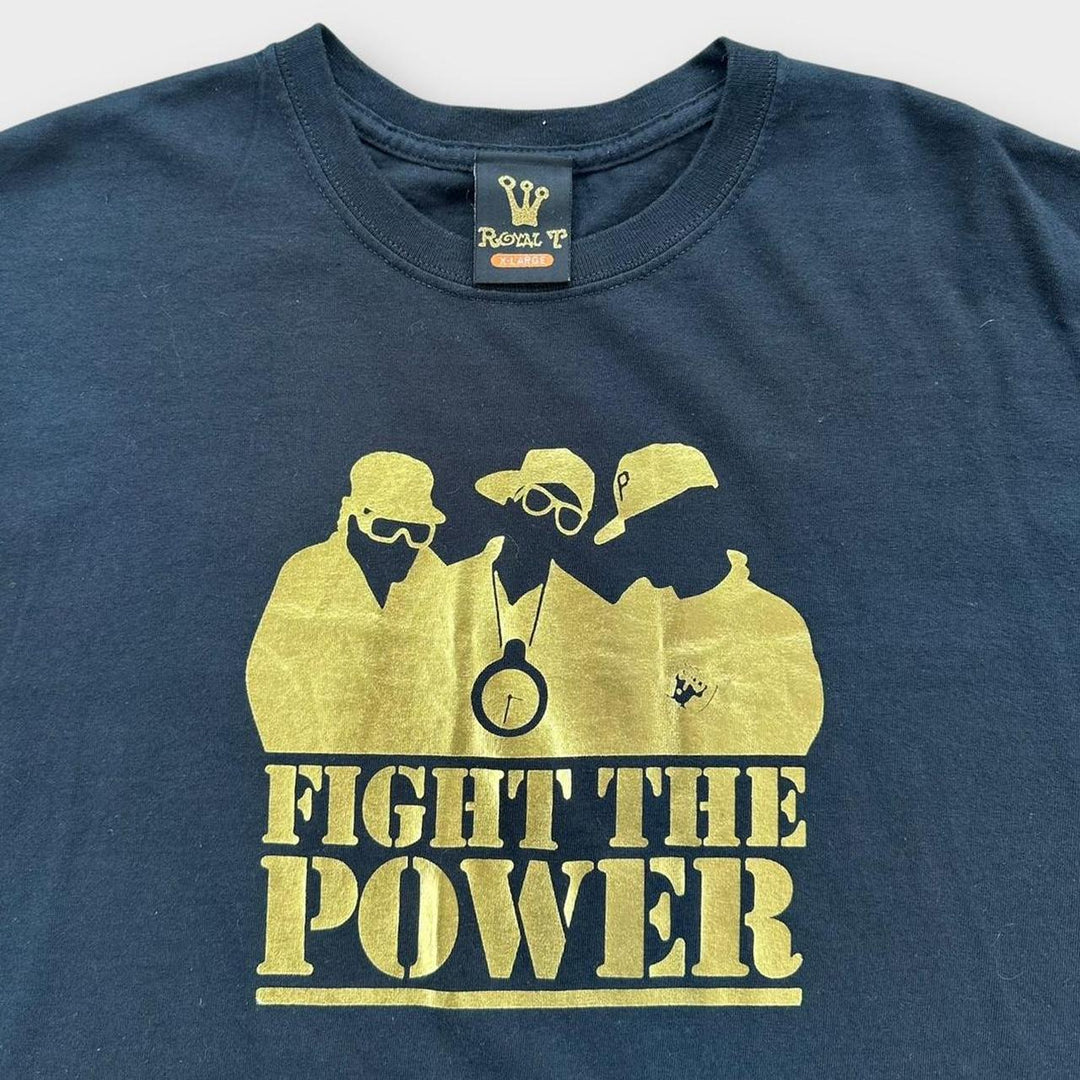 Camiseta vintage Public Enemy com estampa - XL